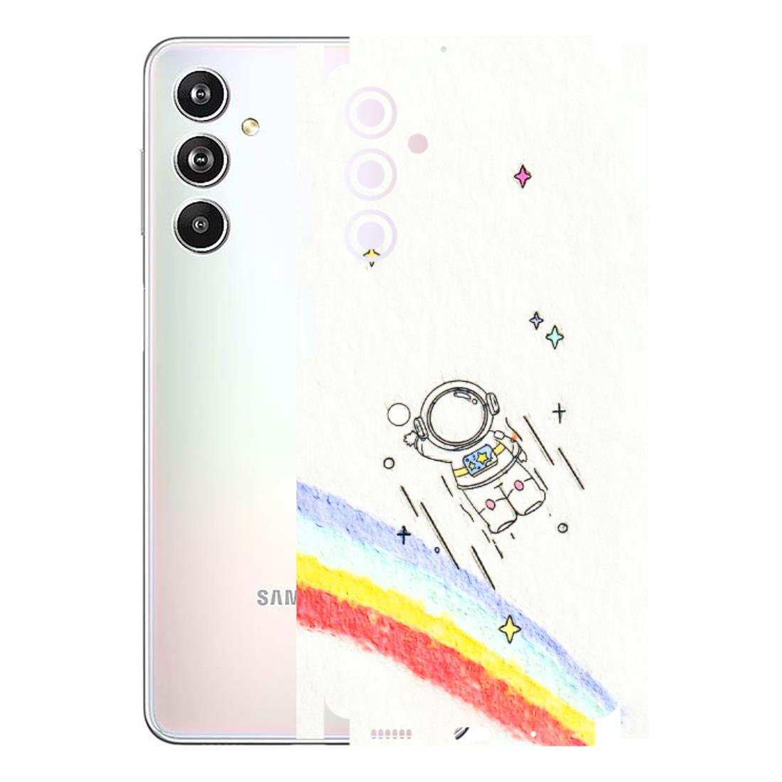Samsung M/F/Note/Flip and C Phone Skins (All Models) - Milkyway Astronaut - 3D Embossed Finish (L-110) Samsung Galaxy F54 (5G)