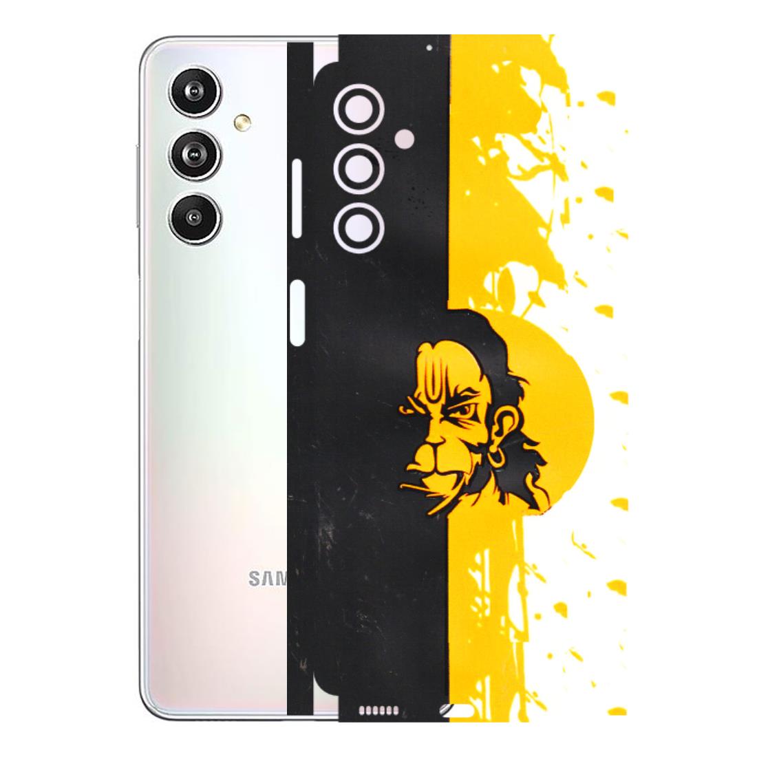 Samsung M/F/Note/Flip and C Phone Skins (All Models) - Bajrangbali - 3D Embossed Finish (L-151) Samsung Galaxy F54 (5G)