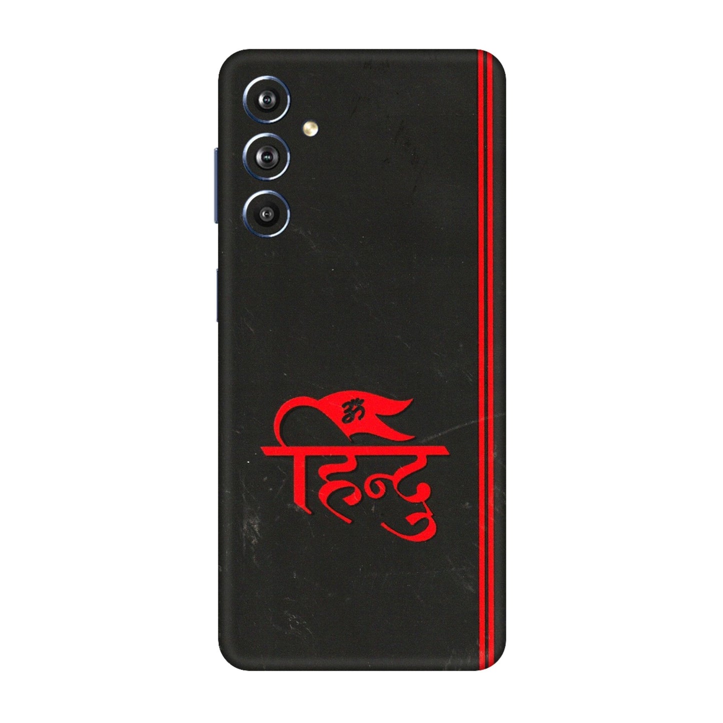 Samsung M/F/Note/Flip and C Phone Skins (All Models) - Hindu Black - 3D Embossed Finish (L-153) Samsung Galaxy F54 (5G)