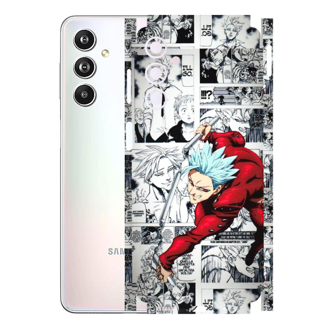 Samsung M/F/Note/Flip and C Phone Skins (All Models) - Anime Comic - 3D Embossed Finish (L-192) Samsung Galaxy F54 (5G)
