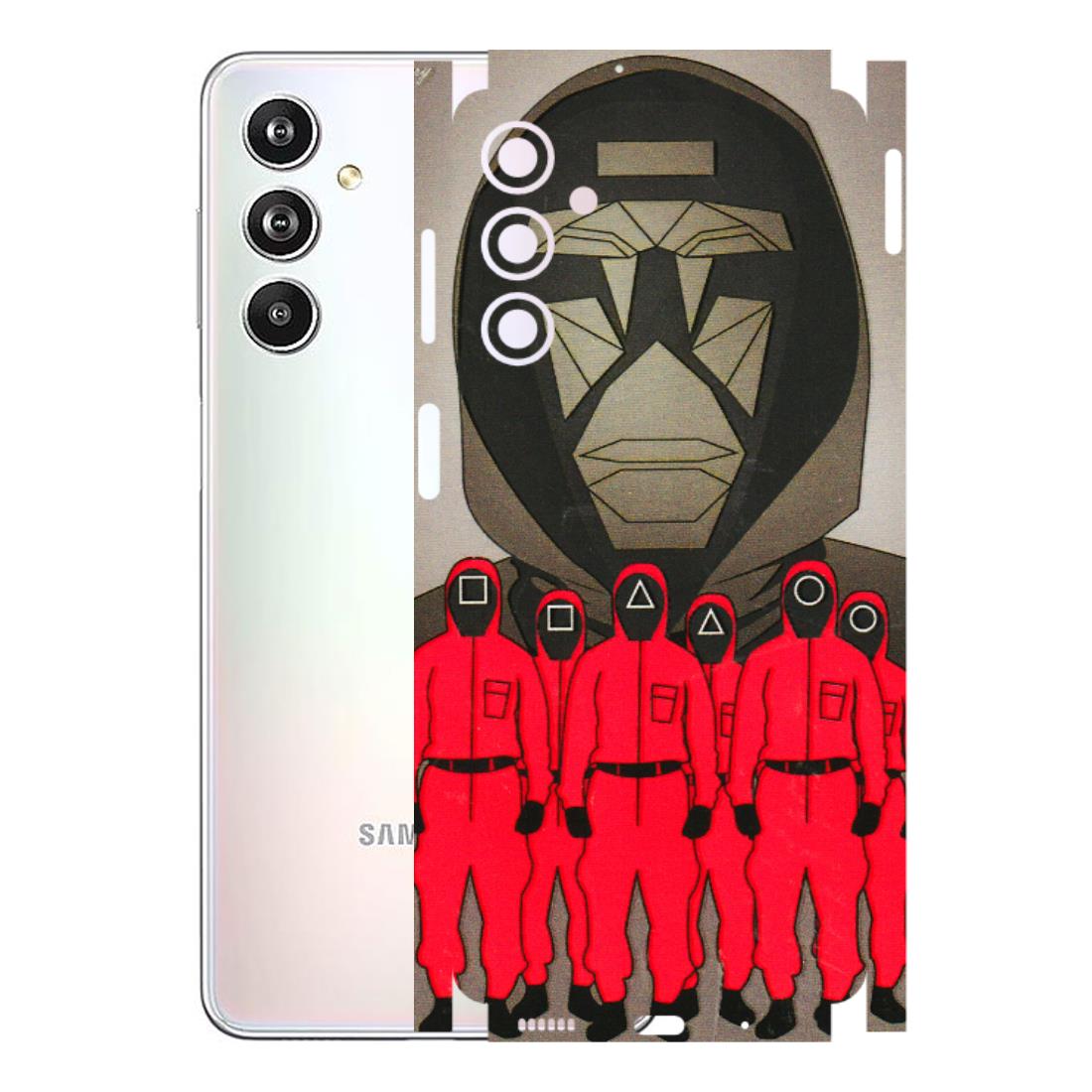 Samsung M/F/Note/Flip and C Phone Skins (All Models) - Squid Game Hero - 3D Embossed Finish (L-245) Samsung Galaxy F54 (5G)
