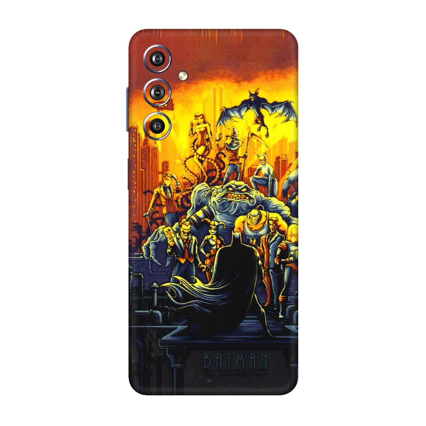 Samsung M/F/Note/Flip and C Phone Skins (All Models) - Games Doodles - 3D Embossed Finish (L-24) Samsung Galaxy F54 (5G)