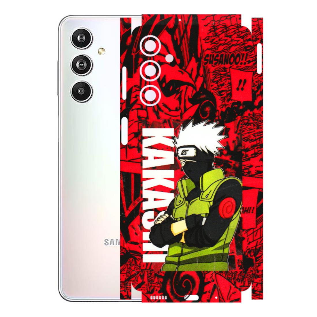 Samsung M/F/Note/Flip and C Phone Skins (All Models) - Kakashi Red Anime - 3D Embossed Finish (L-251) Samsung Galaxy F54 (5G)