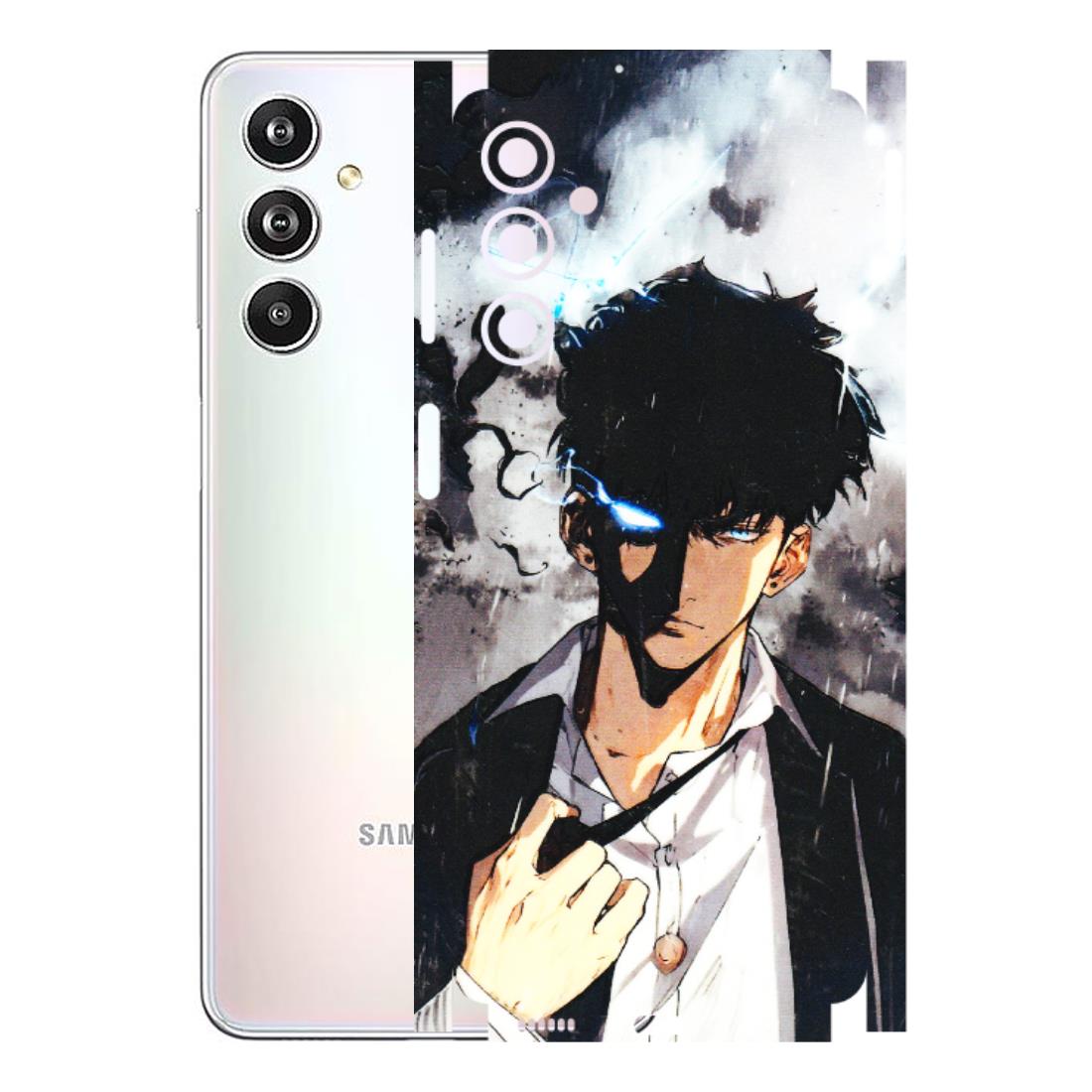 Samsung M/F/Note/Flip and C Phone Skins (All Models) - Sung Jinwoo Manhwa Anime - 3D Embossed Finish (L-328) Samsung Galaxy F54 (5G)