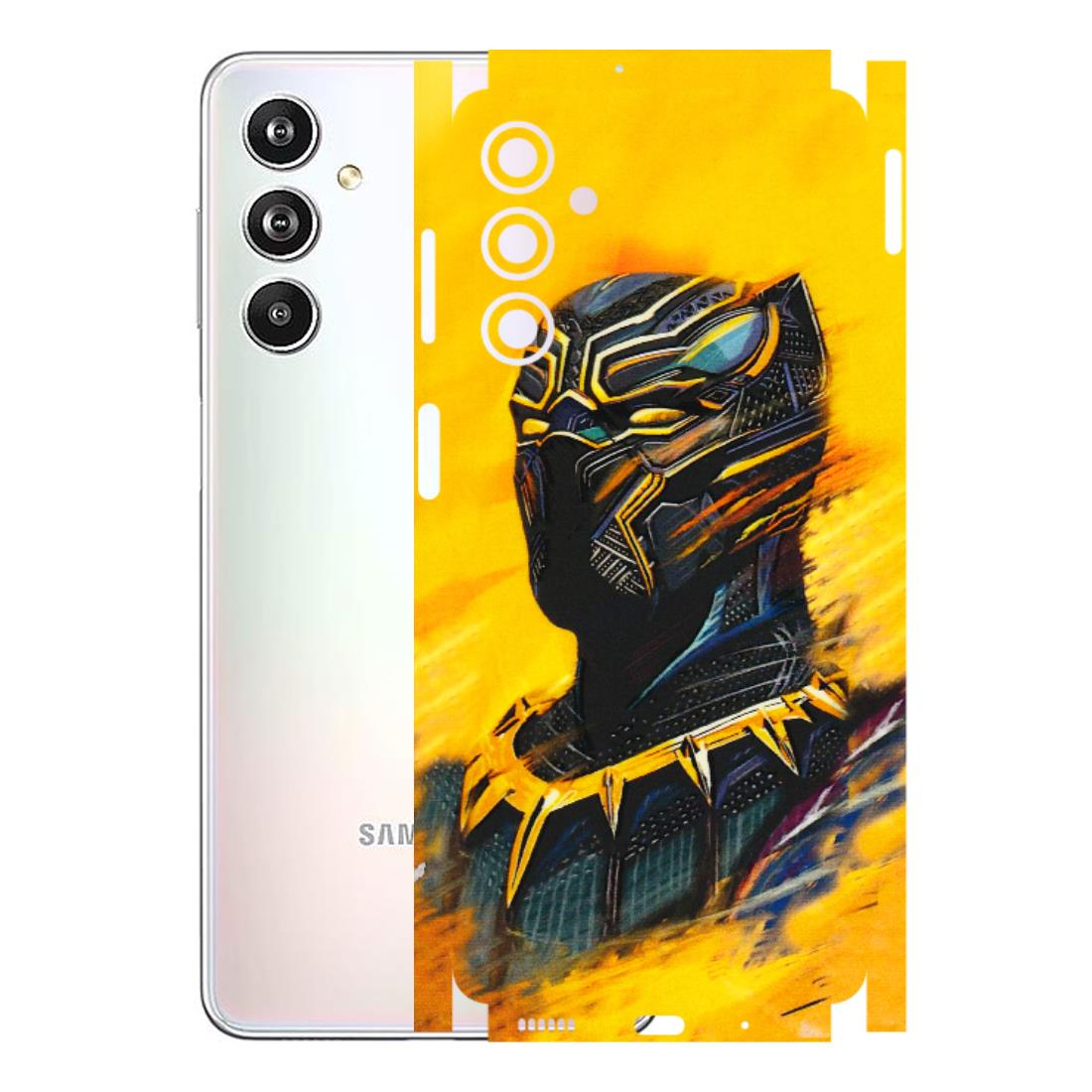 Samsung M/F/Note/Flip and C Phone Skins (All Models) - Yellow Panther - 3D Embossed Finish (L-54) Samsung Galaxy F54 (5G)