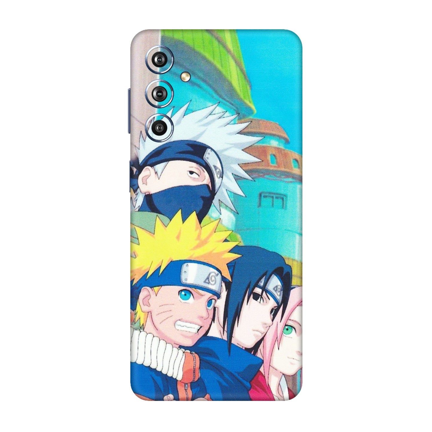 Samsung M/F/Note/Flip and C Phone Skins (All Models) - Team Minato And Kakashi - Matte Finish (M-101) Samsung Galaxy F54 (5G)