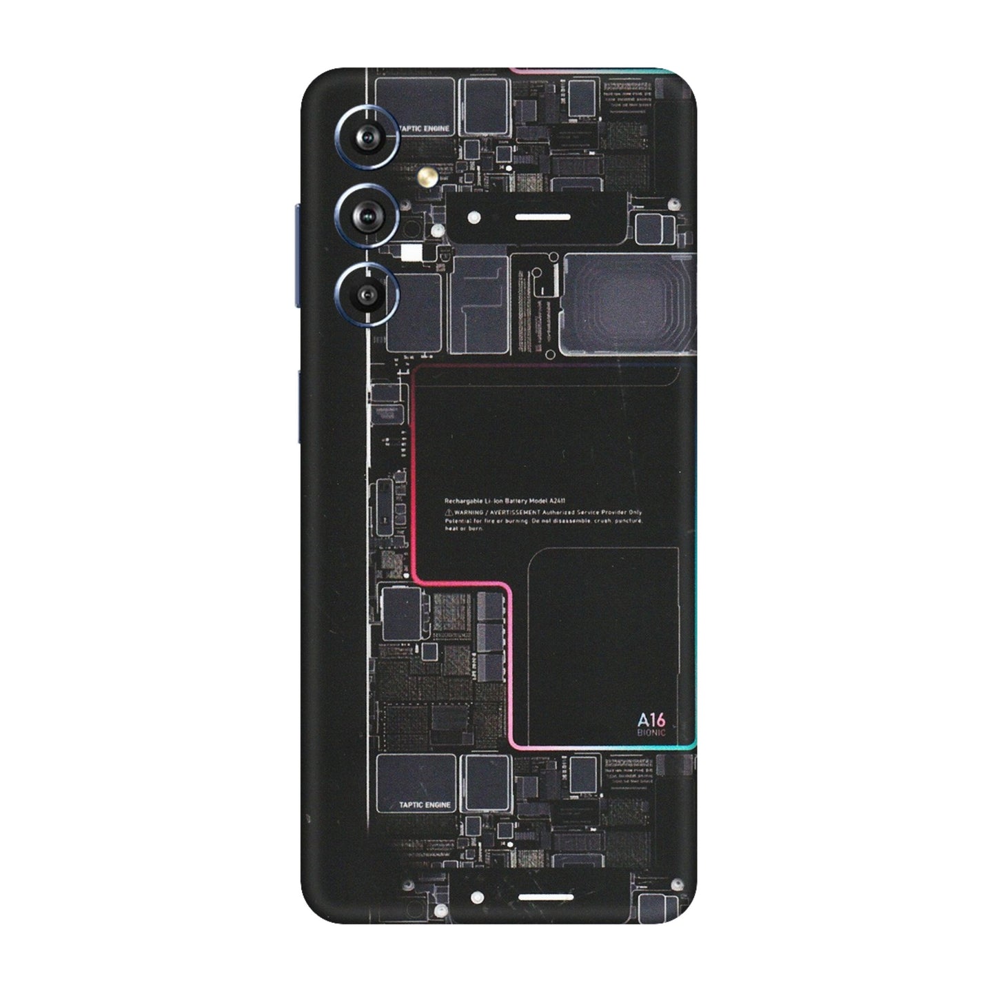 Samsung M/F/Note/Flip and C Phone Skins (All Models) - Motherboard Circuit Layout - Matte Finish (M-117) Samsung Galaxy F54 (5G)