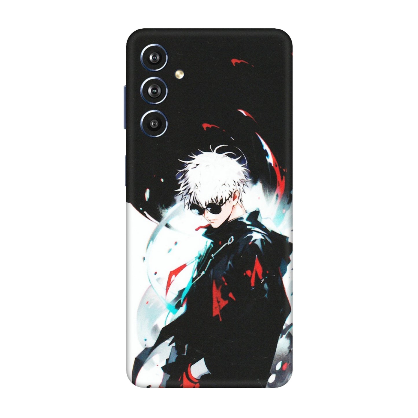 Samsung M/F/Note/Flip and C Phone Skins (All Models) - Gojo Powerful Charater Kaisen Anime - Matte Finish (M-144) Samsung Galaxy F54 (5G)