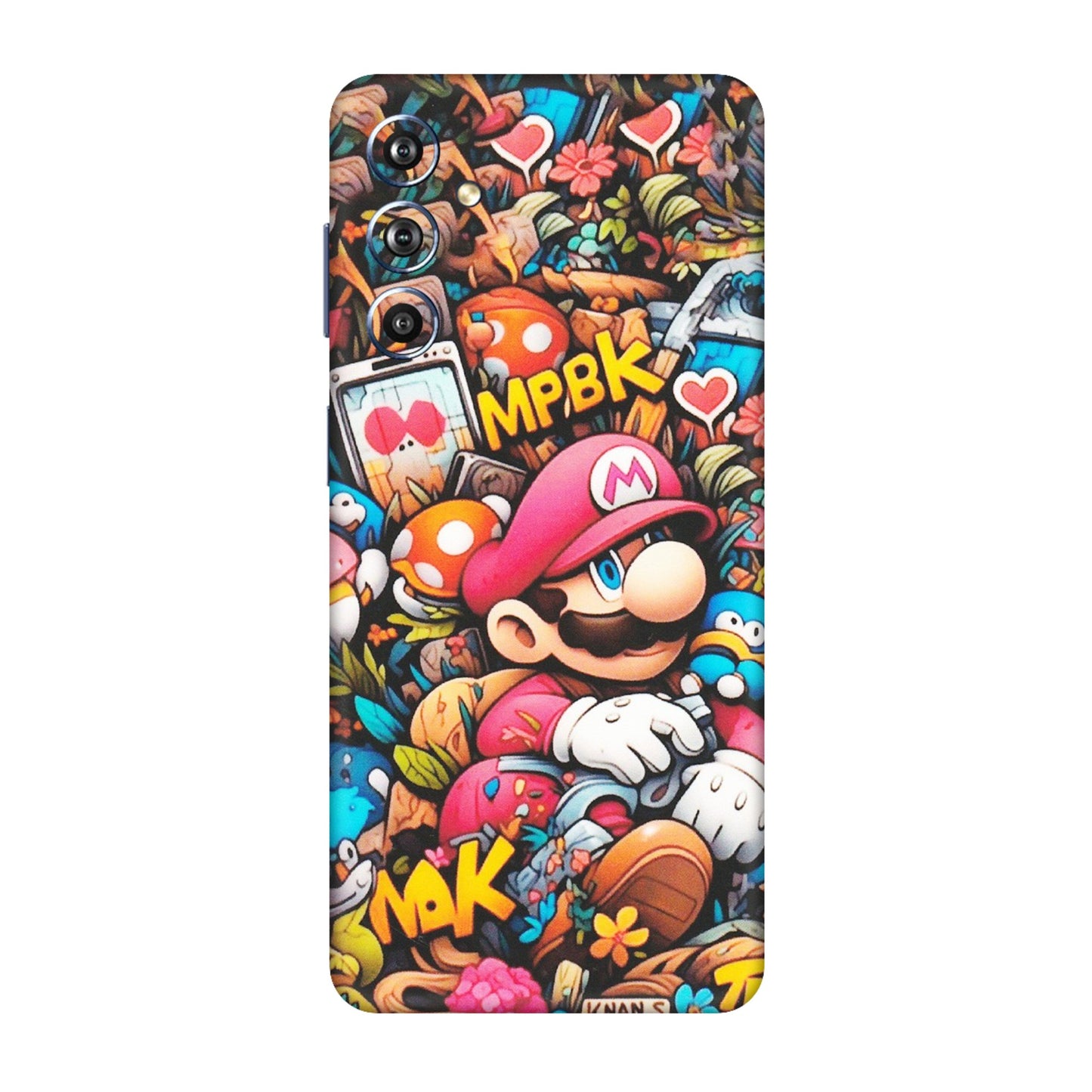 Samsung M/F/Note/Flip and C Phone Skins (All Models) - Super Mario Bros Artistic - Matte Finish (M-173) Samsung Galaxy F54 (5G)