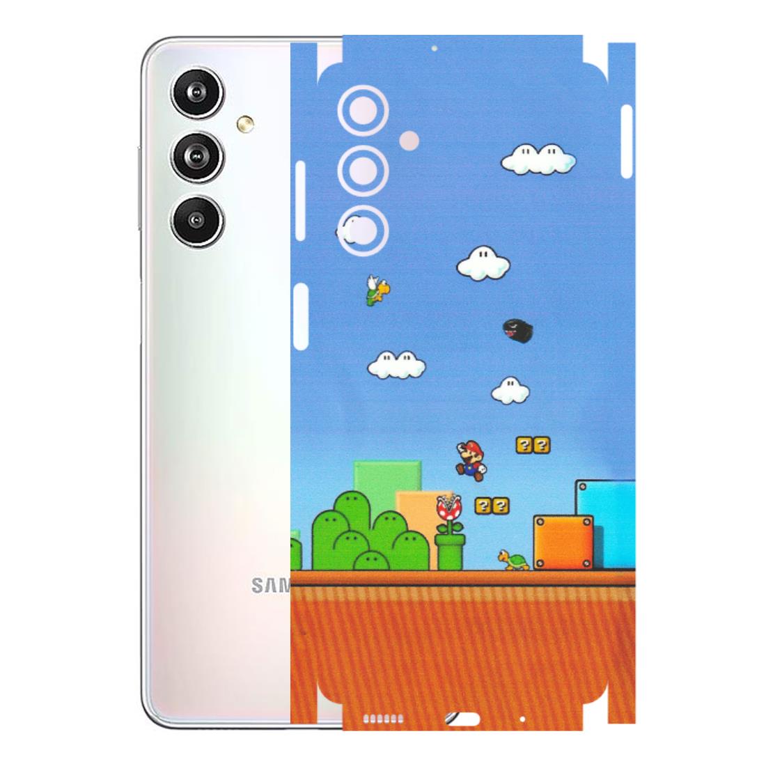 Samsung M/F/Note/Flip and C Phone Skins (All Models) - Mario Game Scene - Matte Finish (M-24) Samsung Galaxy F54 (5G)
