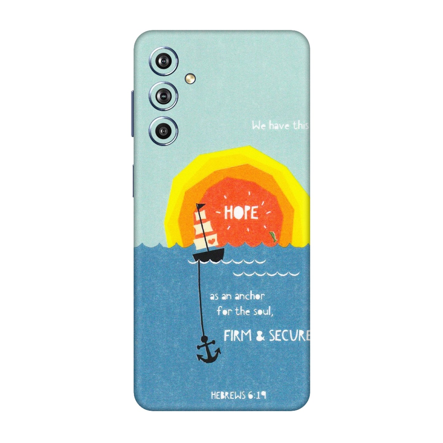 Samsung M/F/Note/Flip and C Phone Skins (All Models) - A Beautiful Sunset of Hope - Matte Finish (M-75) Samsung Galaxy F54 (5G)