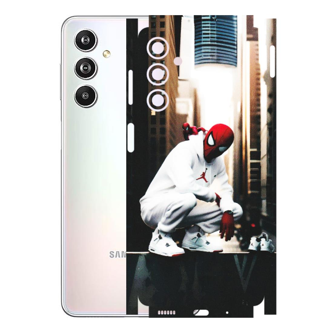 Samsung M/F/Note/Flip and C Phone Skins (All Models) - Sportsman Spider Man - Matte Finish (M-94) Samsung Galaxy F54 (5G)