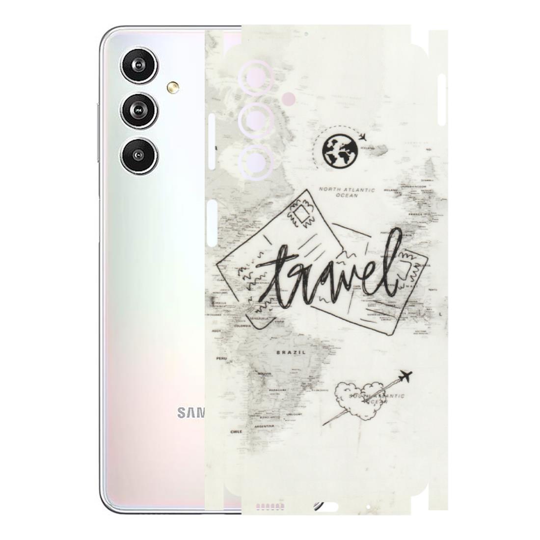 Samsung M/F/Note/Flip and C Phone Skins (All Models) - Travel Ticket - Transparent Finish (T-06) Samsung Galaxy F54 (5G)