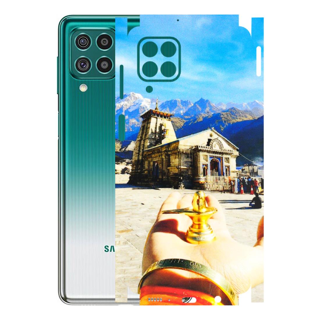 Samsung M/F/Note/Flip and C Phone Skins (All Models) - Beauty of Kedarnath - 3D Embossed Finish (L-108) Samsung Galaxy F62