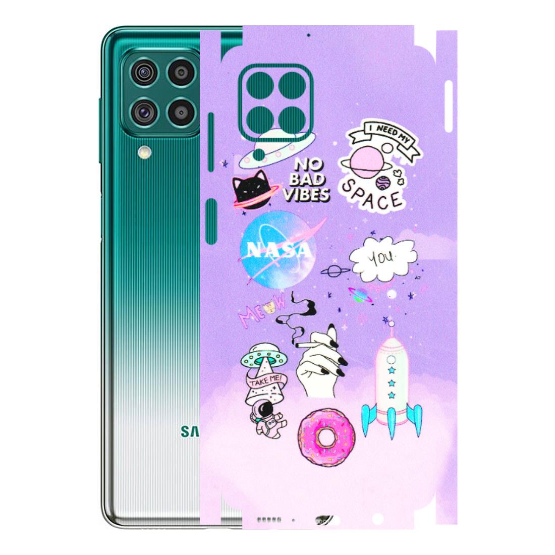 Samsung M/F/Note/Flip and C Phone Skins (All Models) - I Need My Nasa Skin - 3D Embossed Finish (L-149) Samsung Galaxy F62
