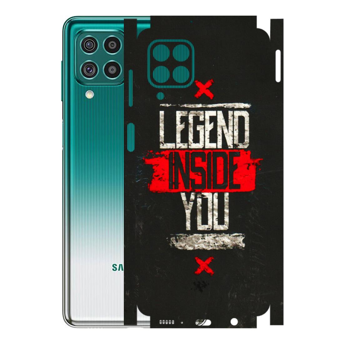 Samsung M/F/Note/Flip and C Phone Skins (All Models) - Legend Inside You - 3D Embossed Finish (L-186) Samsung Galaxy F62