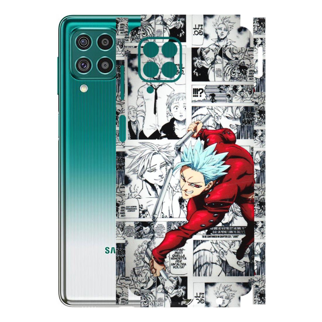Samsung M/F/Note/Flip and C Phone Skins (All Models) - Anime Comic - 3D Embossed Finish (L-192) Samsung Galaxy F62