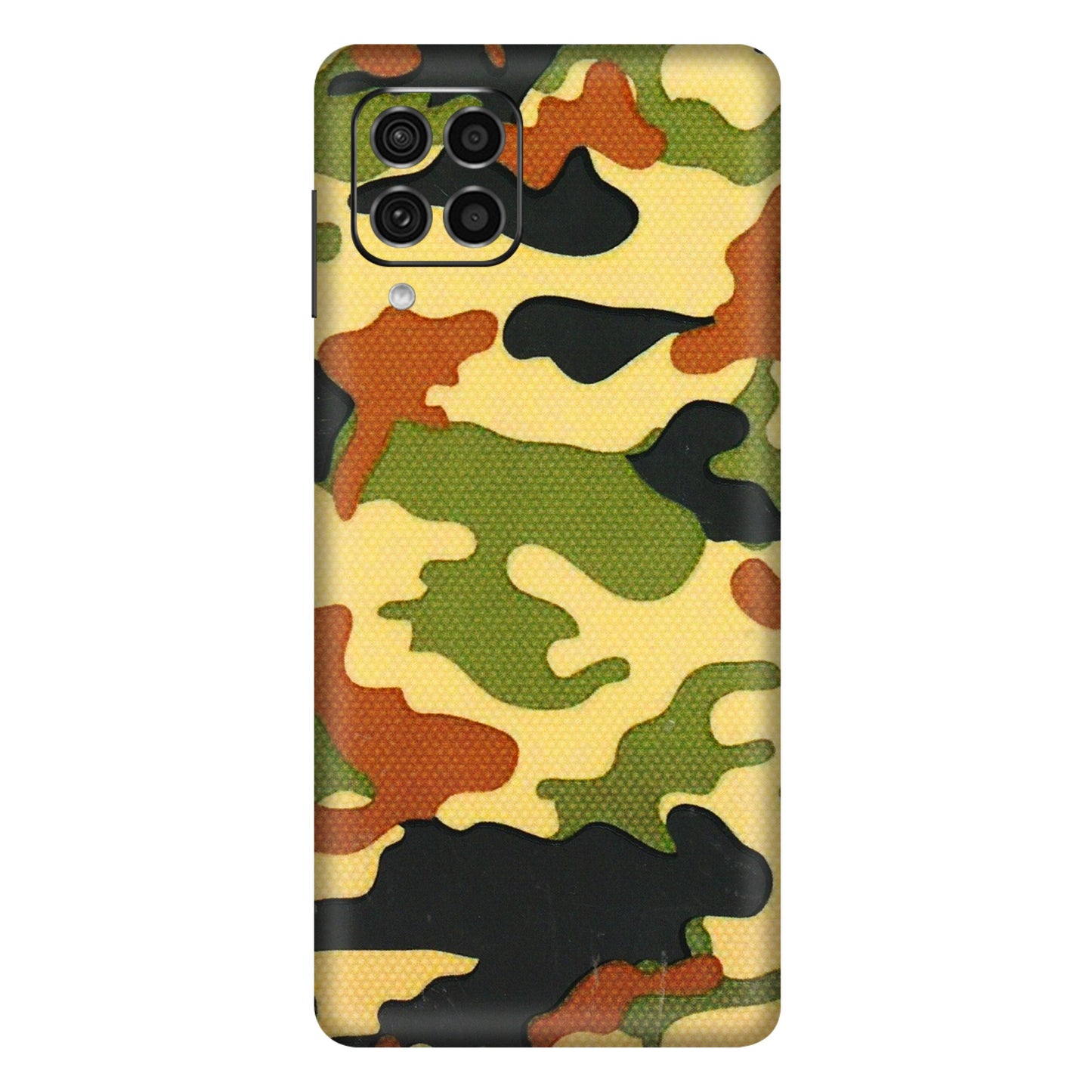Samsung M/F/Note/Flip and C Phone Skins (All Models) - Indian Military - 3D Embossed Finish (L-234) Samsung Galaxy F62