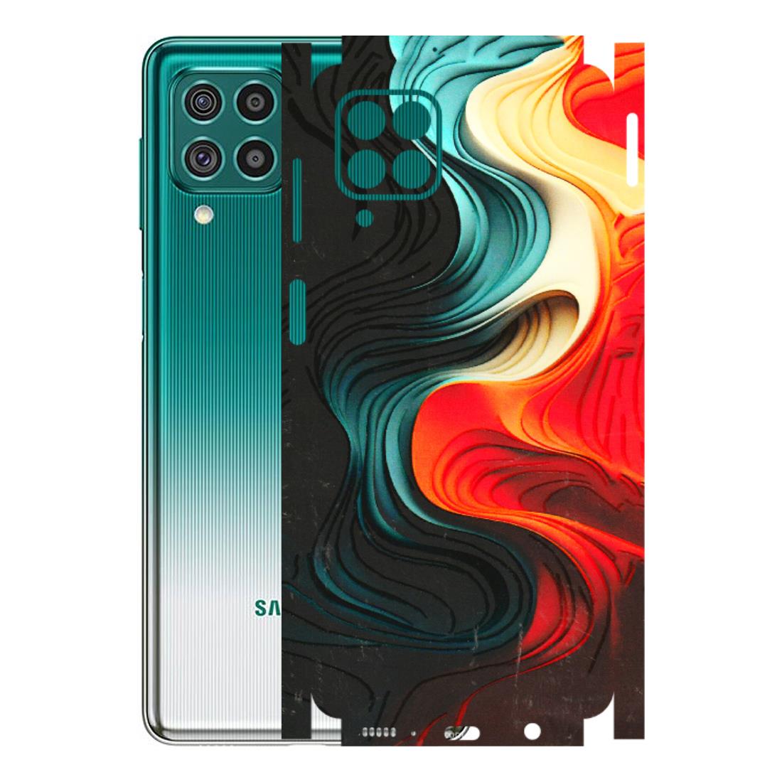 Samsung M/F/Note/Flip and C Phone Skins (All Models) - The Silky Swirl - 3D Embossed Finish (L-240) Samsung Galaxy F62