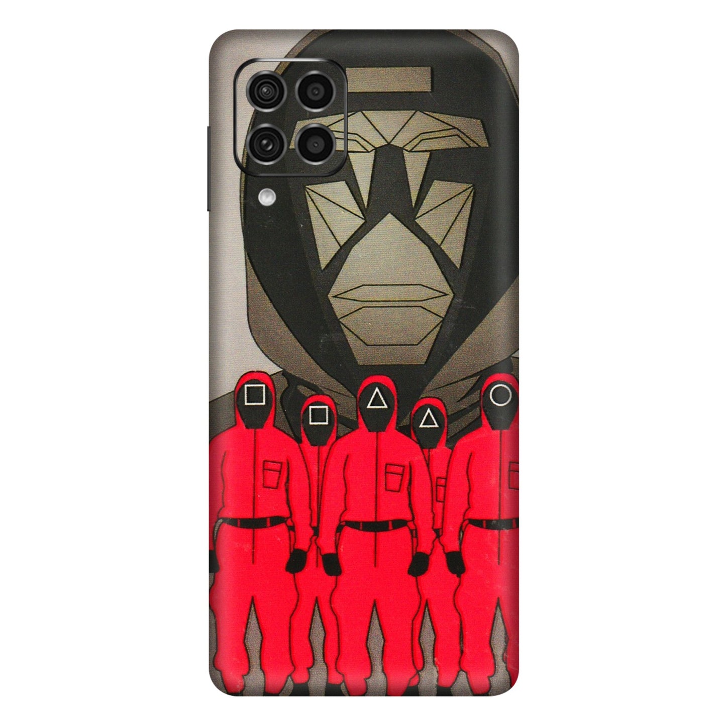 Samsung M/F/Note/Flip and C Phone Skins (All Models) - Squid Game Hero - 3D Embossed Finish (L-245) Samsung Galaxy F62