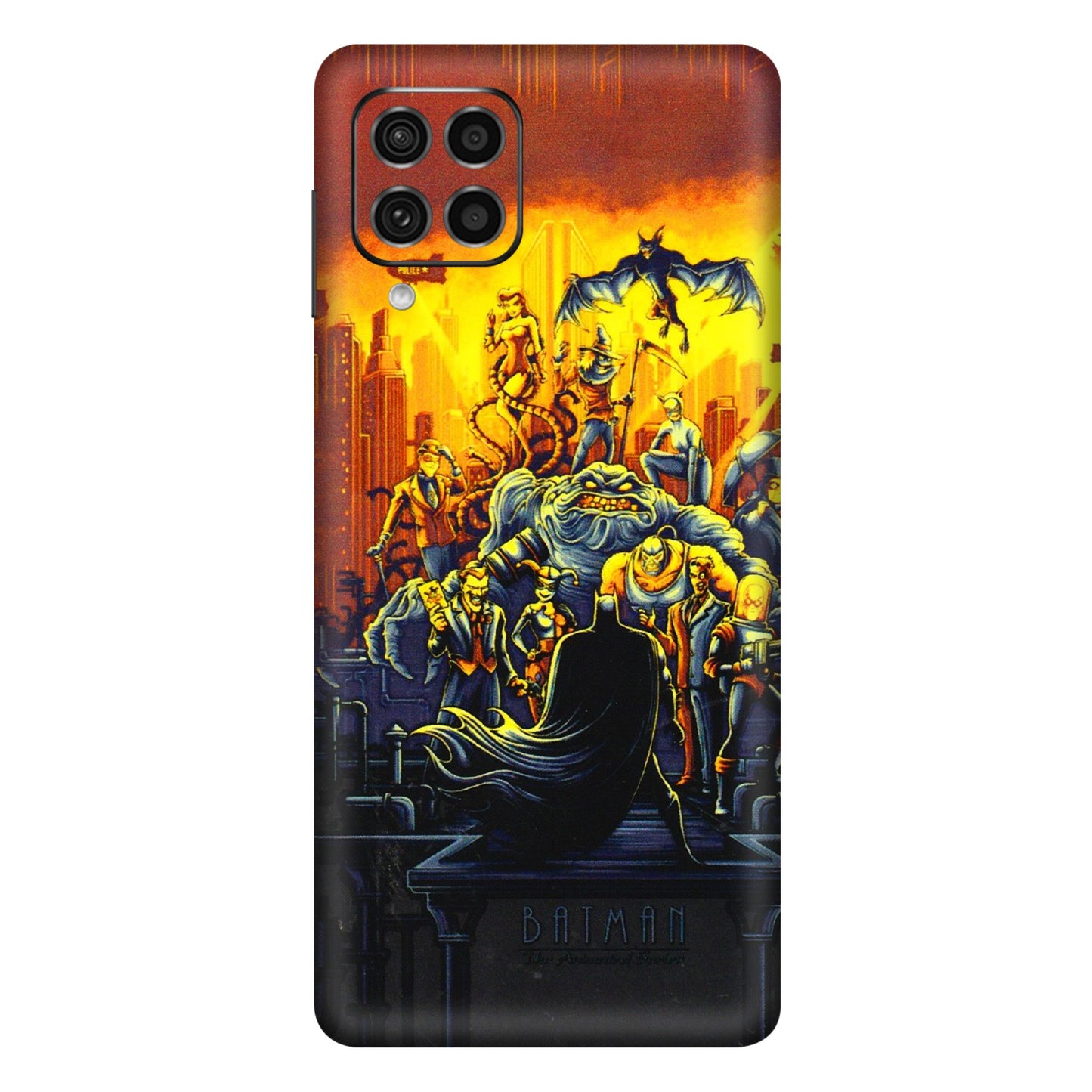 Samsung M/F/Note/Flip and C Phone Skins (All Models) - Games Doodles - 3D Embossed Finish (L-24) Samsung Galaxy F62