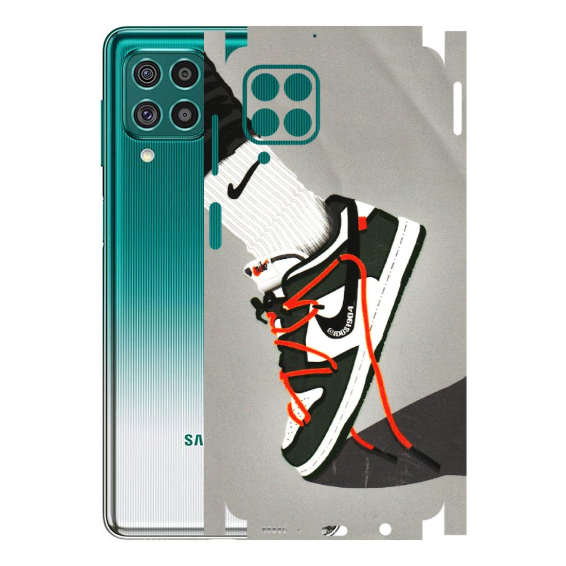 Samsung M/F/Note/Flip and C Phone Skins (All Models) - New Grey Sneaker - 3D Embossed Finish (L-261) Samsung Galaxy F62