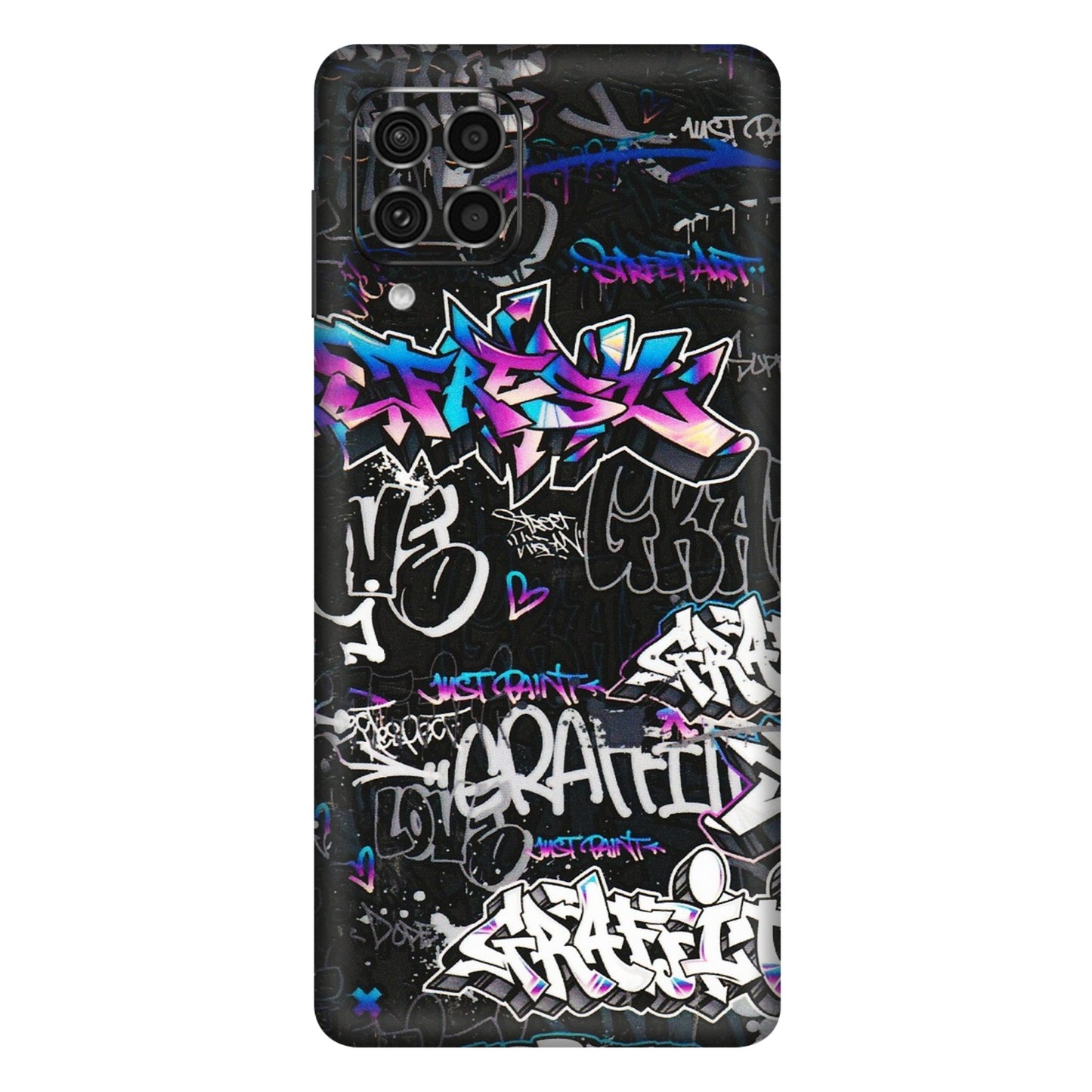 Samsung M/F/Note/Flip and C Phone Skins (All Models) - Graffiti Killer - 3D Embossed Finish (L-274) Samsung Galaxy F62