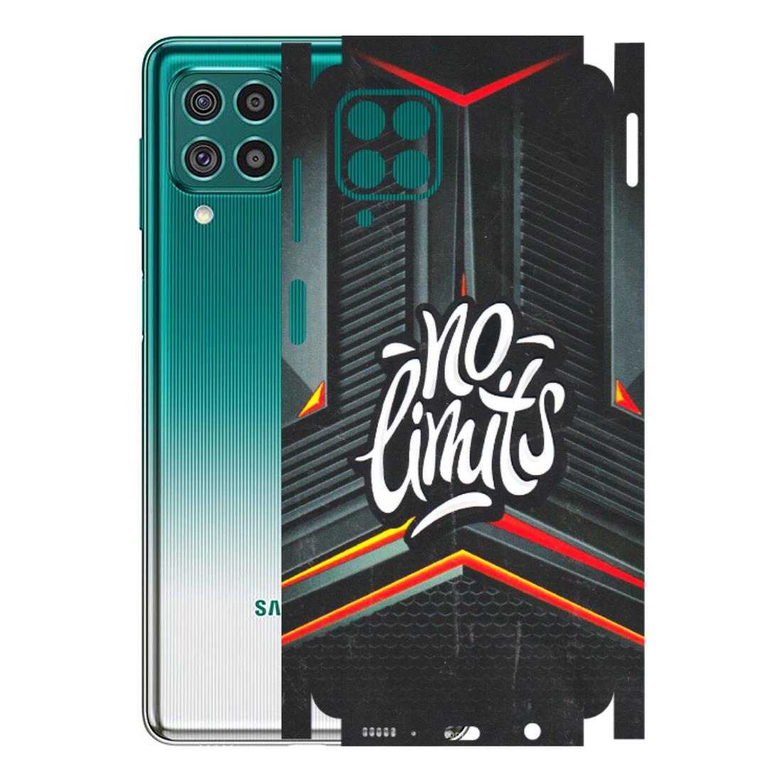 Samsung M/F/Note/Flip and C Phone Skins (All Models) - No Limits - 3D Embossed Finish (L-286) Samsung Galaxy F62