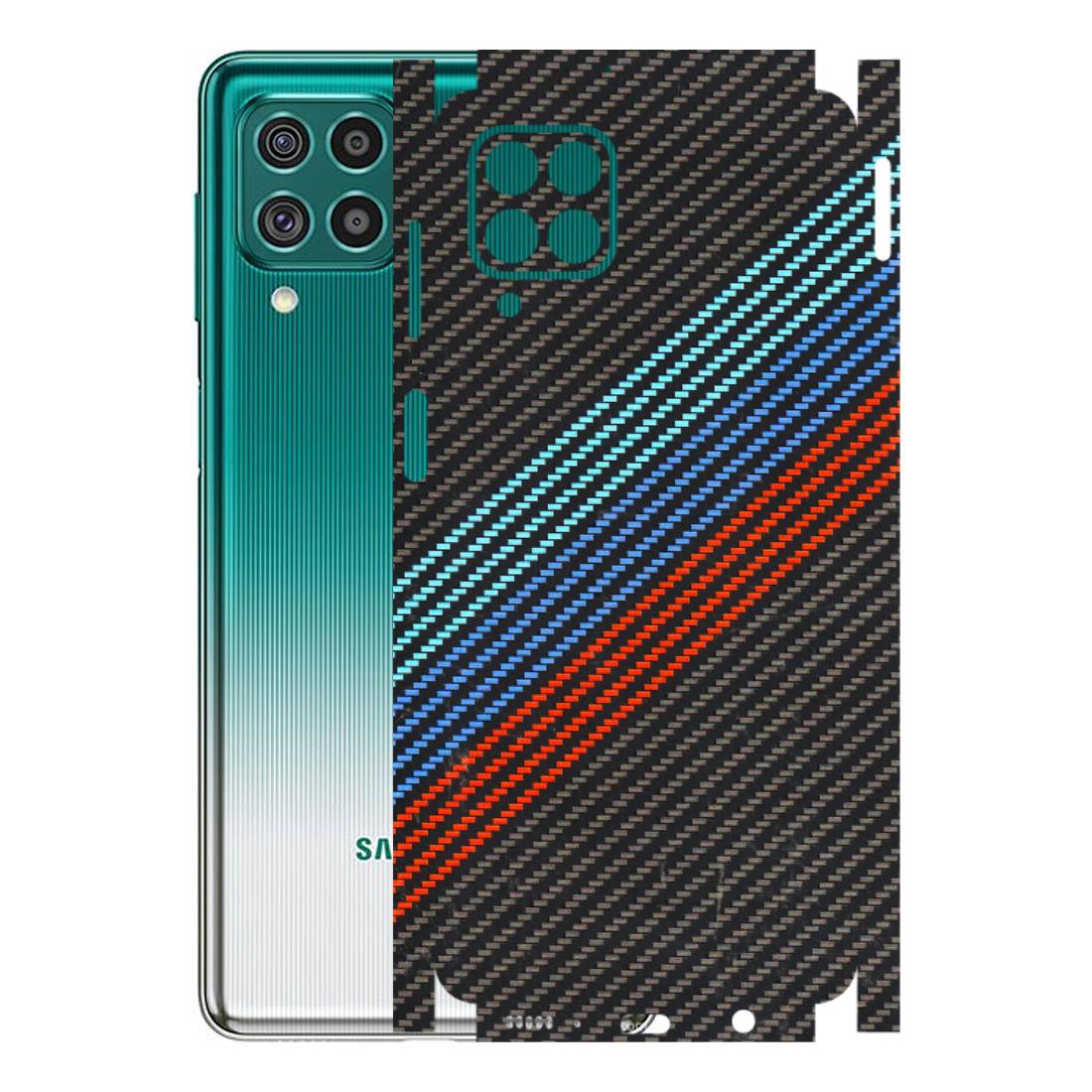 Samsung M/F/Note/Flip and C Phone Skins (All Models) - Carbon BM - 3D Embossed Finish (L-302) Samsung Galaxy F62