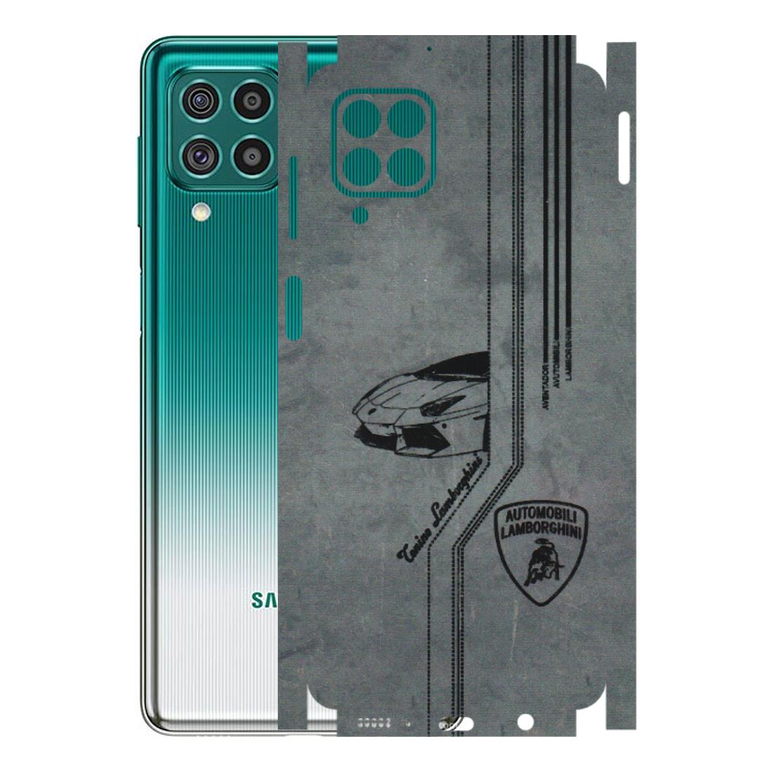 Samsung M/F/Note/Flip and C Phone Skins (All Models) - New Lamborgini Aventador - 3D Embossed Finish (L-321) Samsung Galaxy F62