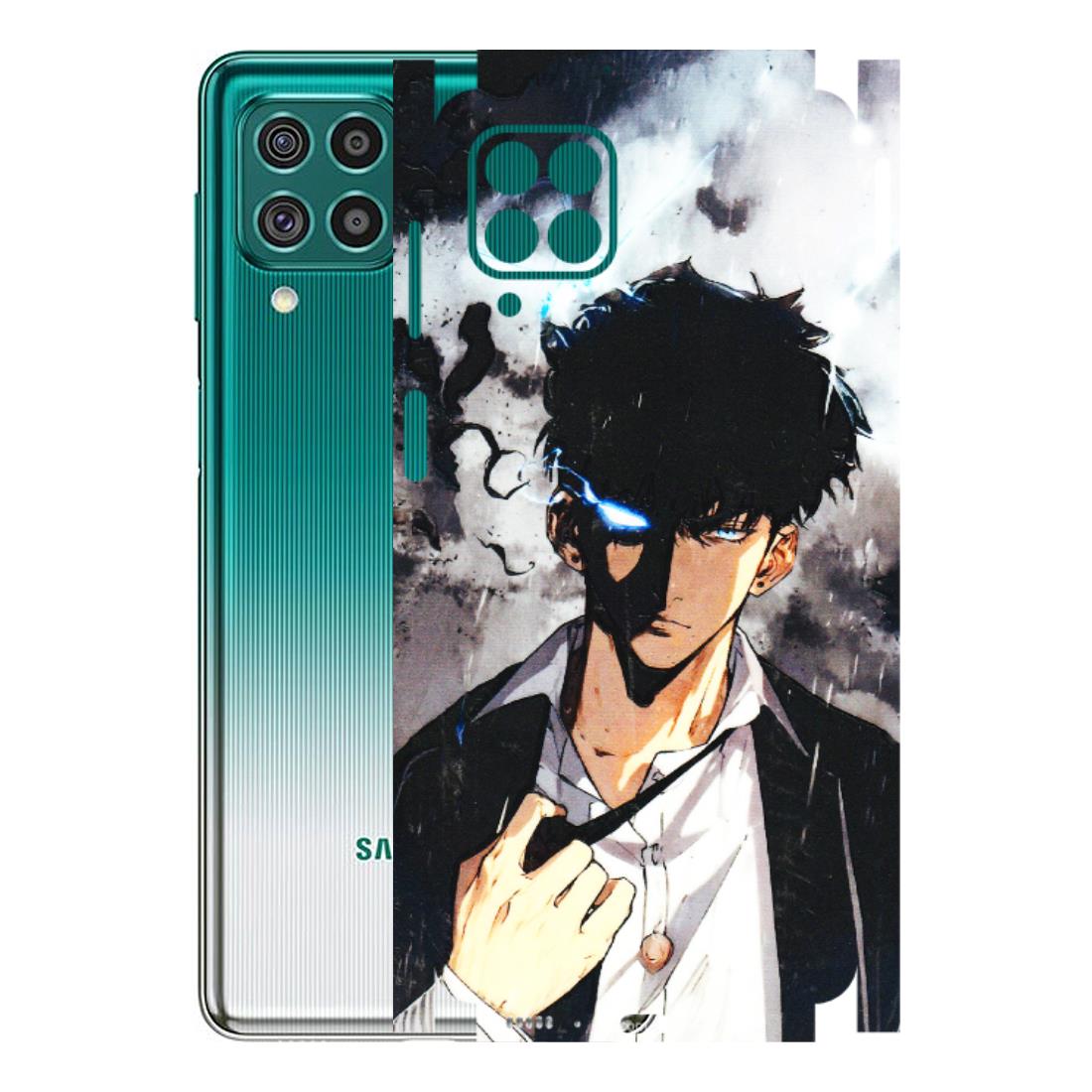 Samsung M/F/Note/Flip and C Phone Skins (All Models) - Sung Jinwoo Manhwa Anime - 3D Embossed Finish (L-328) Samsung Galaxy F62
