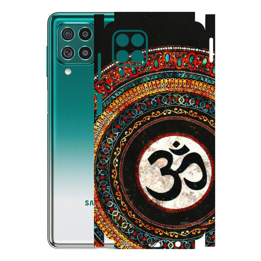 Samsung M/F/Note/Flip and C Phone Skins (All Models) - Aum Chant Abstract - 3D Embossed Finish (L-42) Samsung Galaxy F62