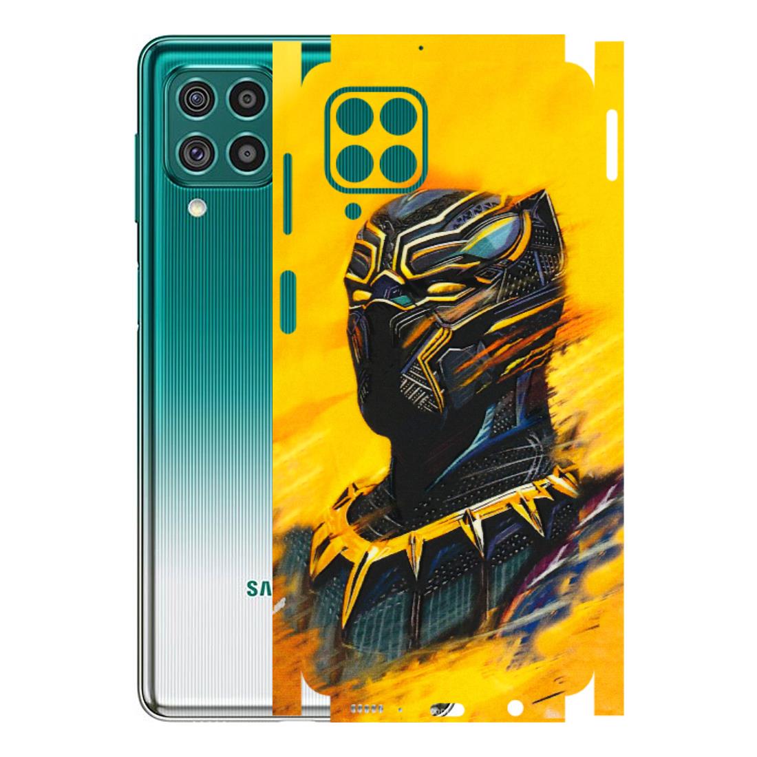 Samsung M/F/Note/Flip and C Phone Skins (All Models) - Yellow Panther - 3D Embossed Finish (L-54) Samsung Galaxy F62