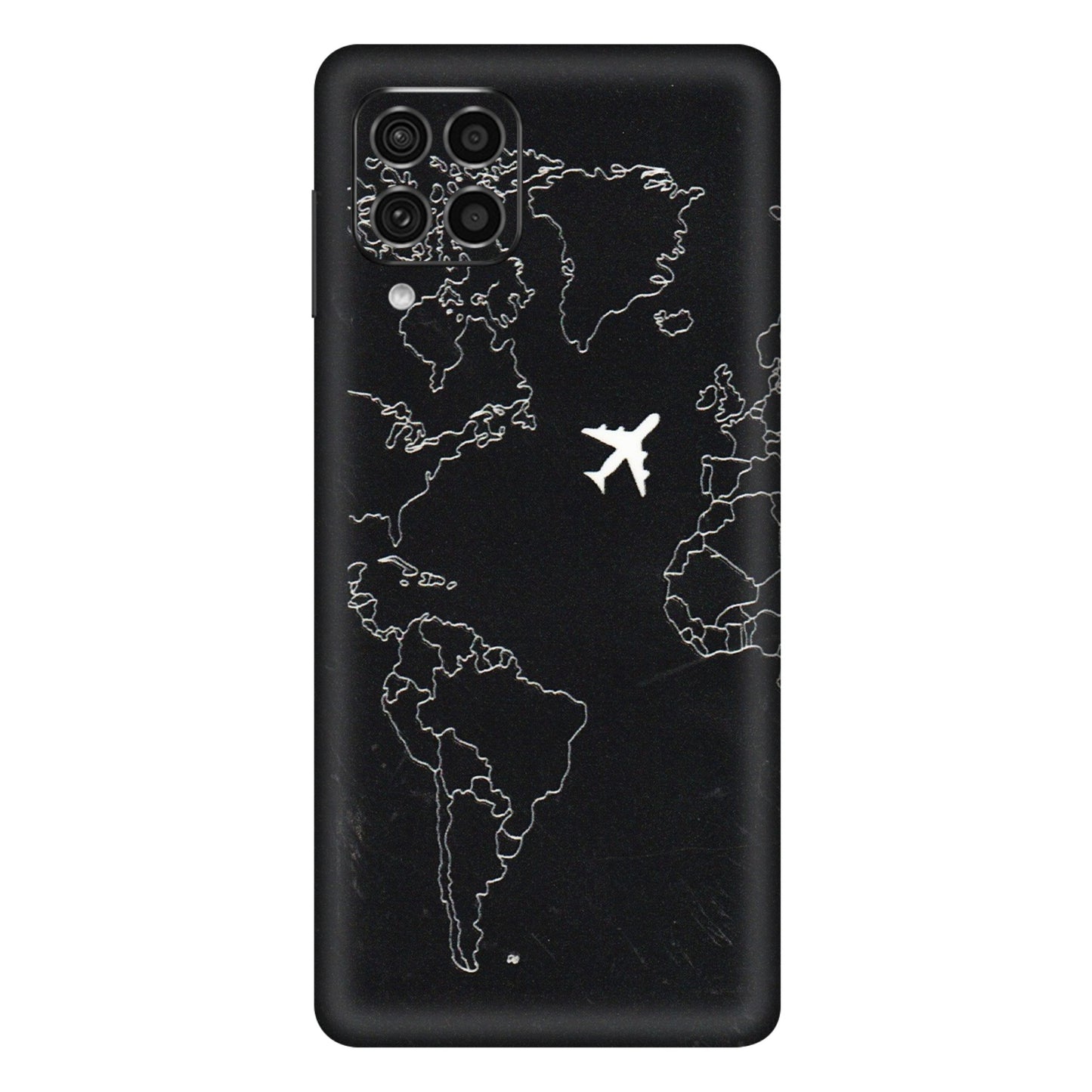 Samsung M/F/Note/Flip and C Phone Skins (All Models) - Never Ending Travel - 3D Embossed Finish (L-79) Samsung Galaxy F62