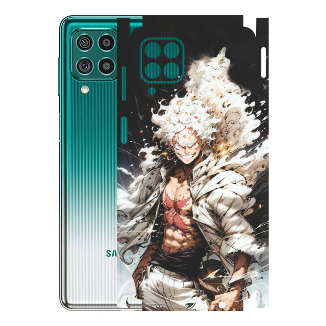 Samsung M/F/Note/Flip and C Phone Skins (All Models) - Anime Angry Classy Character - Matte Finish (M-34) Samsung Galaxy F62