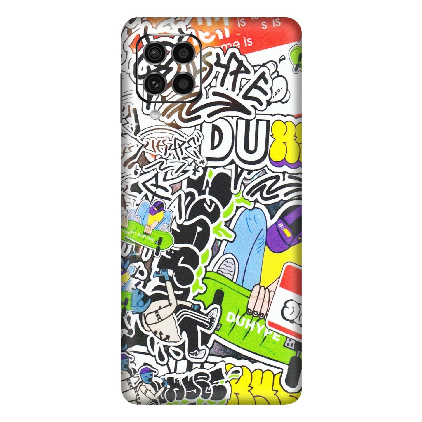 Samsung M/F/Note/Flip and C Phone Skins (All Models) - Dope Graffiti - Matte Finish (M-61) Samsung Galaxy F62