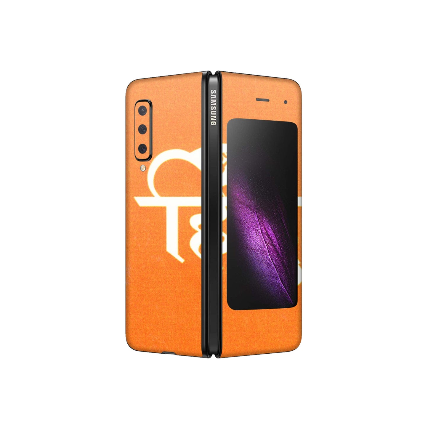 Samsung M/F/Note/Flip and C Phone Skins (All Models) - Hindu Kesari - 3D Embossed Finish (L-154) Samsung Galaxy Fold