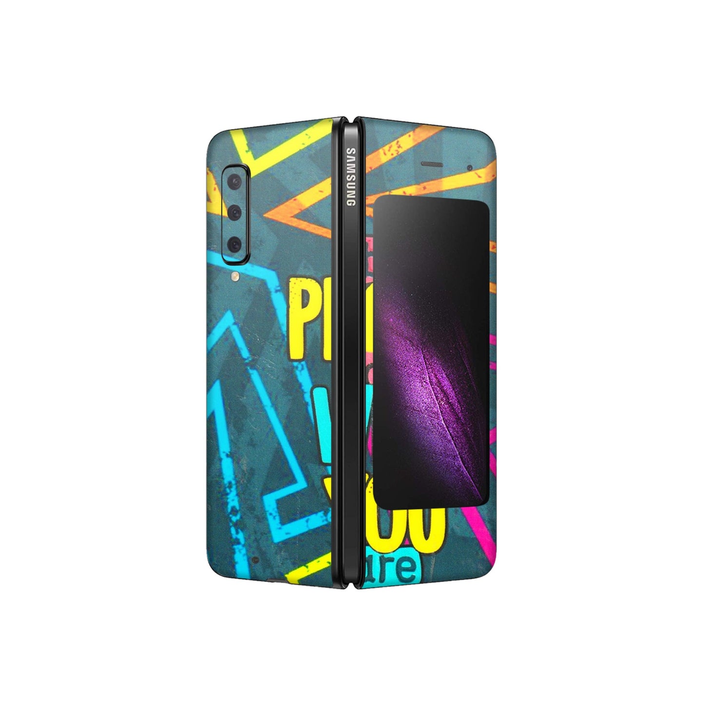 Samsung M/F/Note/Flip and C Phone Skins (All Models) - Be Proud Of Who You Are - 3D Embossed Finish (L-277) Samsung Galaxy Fold
