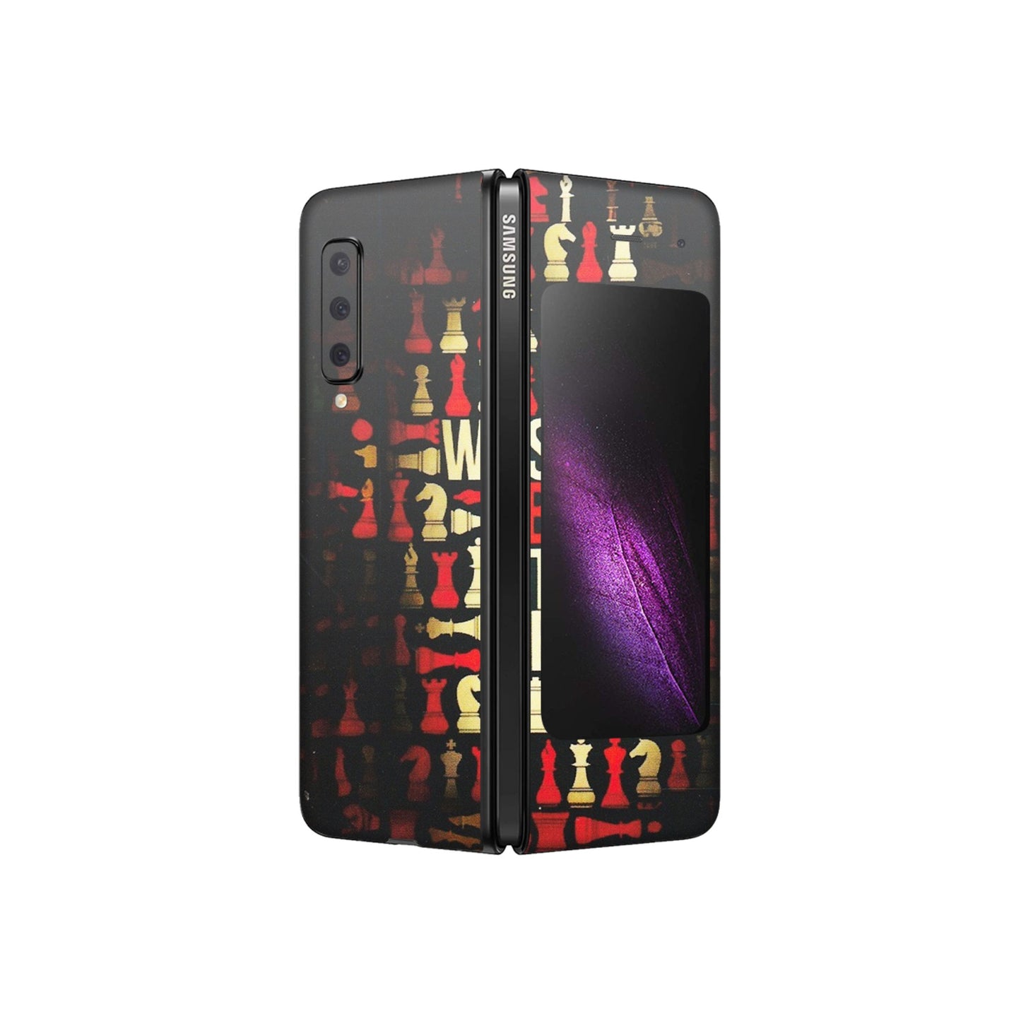 Samsung M/F/Note/Flip and C Phone Skins (All Models) - Born To Be King - Matte Finish (M-73) Samsung Galaxy Fold