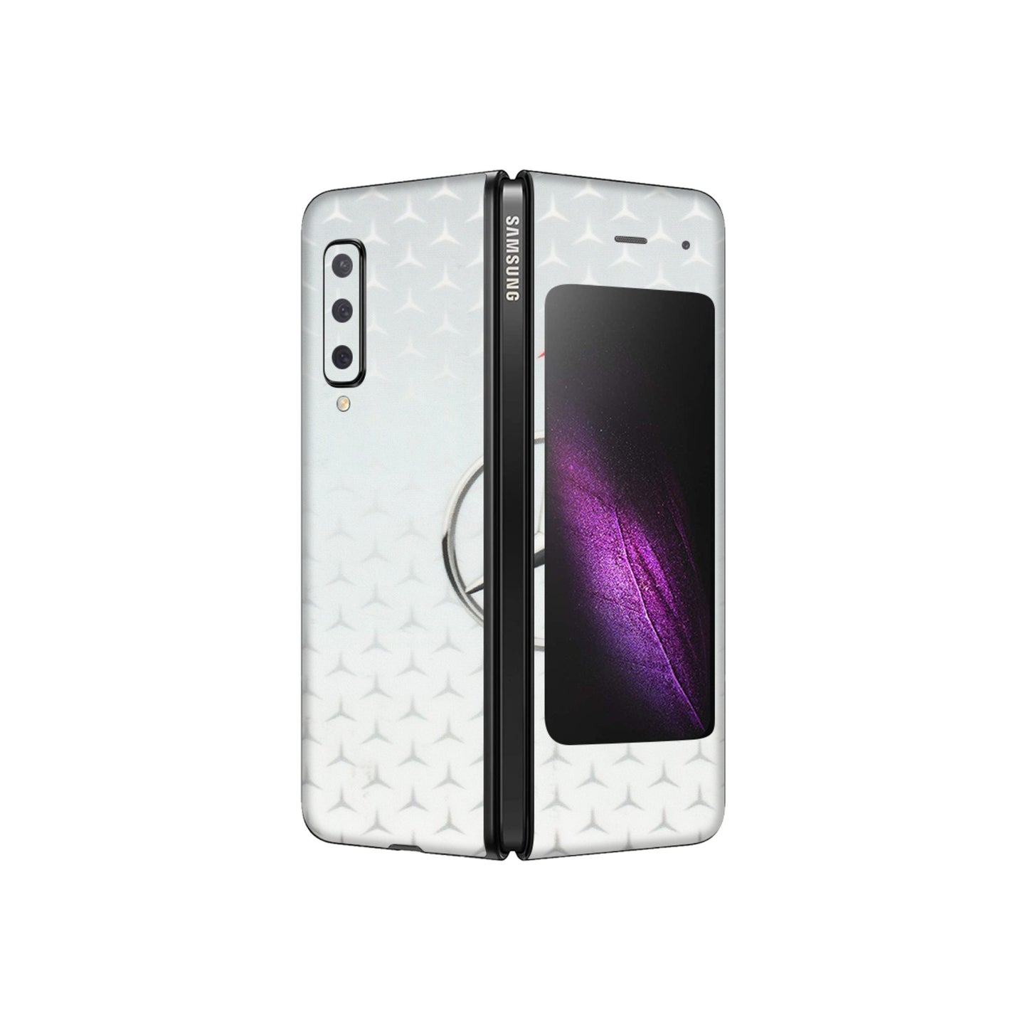 Samsung M/F/Note/Flip and C Phone Skins (All Models) - Mercedes Benz - Transparent Finish (T-10) Samsung Galaxy Fold