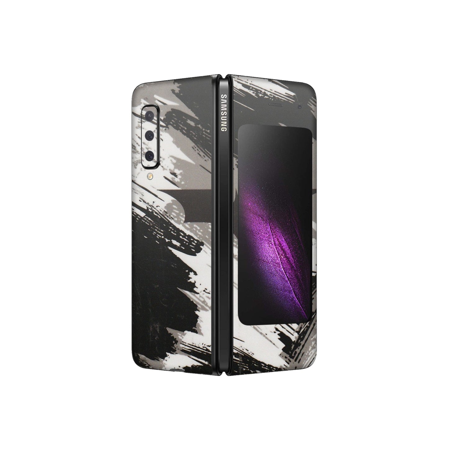 Samsung M/F/Note/Flip and C Phone Skins (All Models) - Batman Fleece DC - Transparent Finish (T-19) Samsung Galaxy Fold