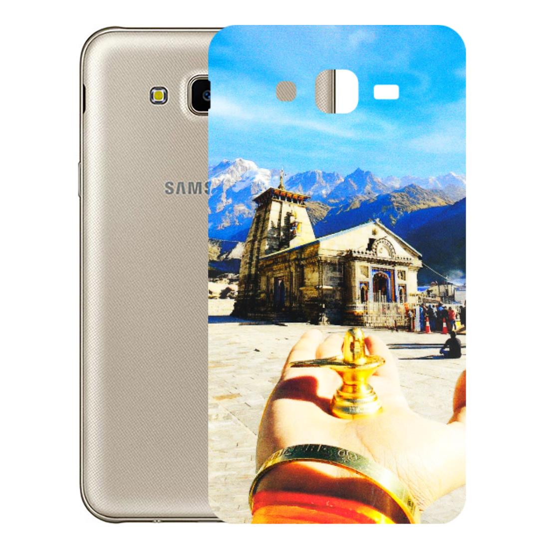 Samsung M/F/Note/Flip and C Phone Skins (All Models) - Beauty of Kedarnath - 3D Embossed Finish (L-108) Samsung Galaxy J7 Next
