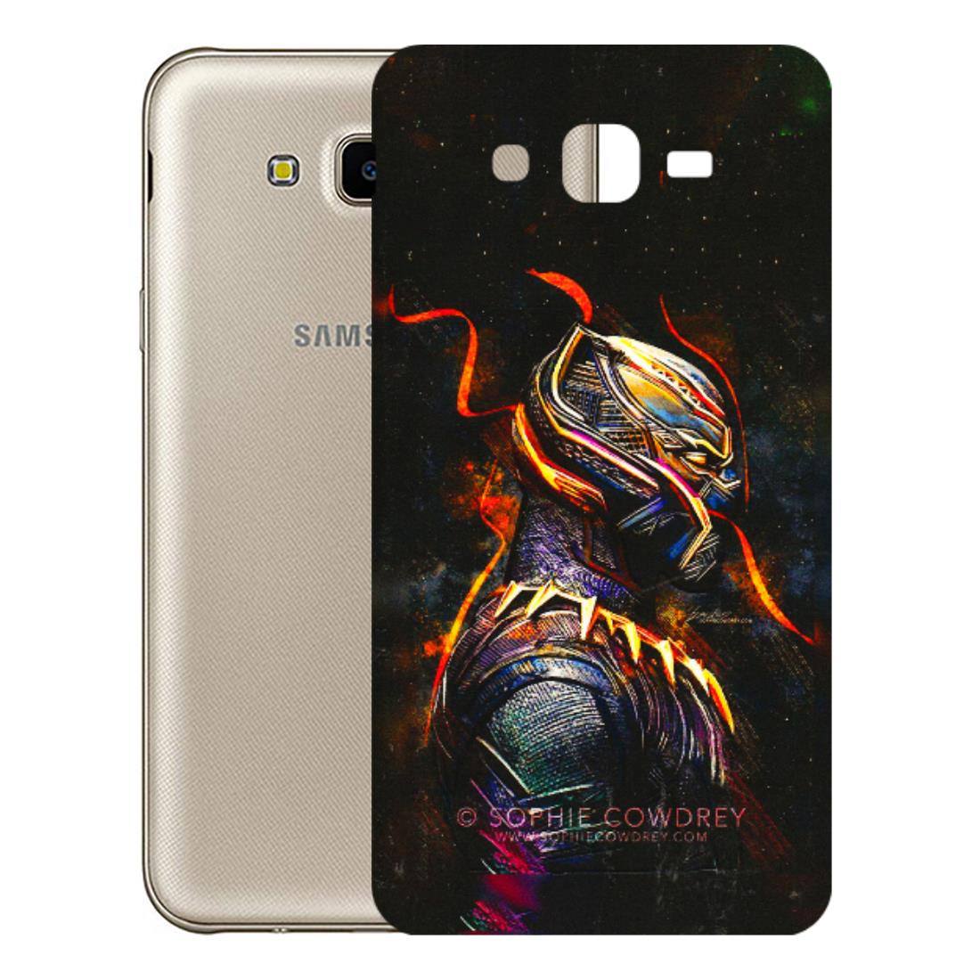 Samsung M/F/Note/Flip and C Phone Skins (All Models) - Black Panther - 3D Embossed Finish (L-190) Samsung Galaxy J7 Next