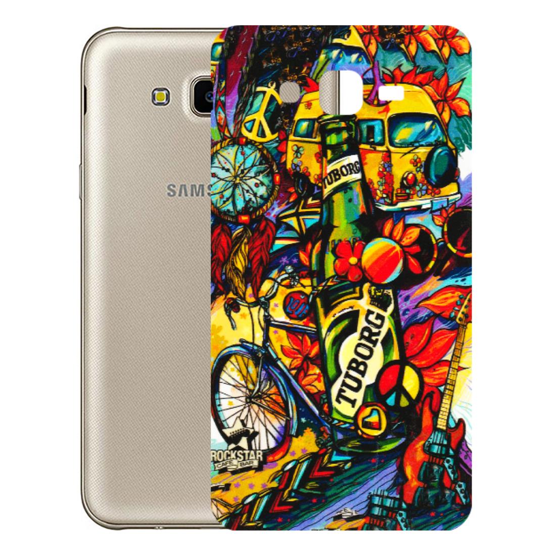 Samsung M/F/Note/Flip and C Phone Skins (All Models) - Cool Beer Bottle - 3D Embossed Finish (L-193) Samsung Galaxy J7 Next