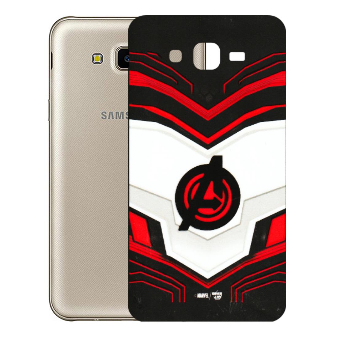 Samsung M/F/Note/Flip and C Phone Skins (All Models) - Avengers Logo - 3D Embossed Finish (L-55) Samsung Galaxy J7 Next