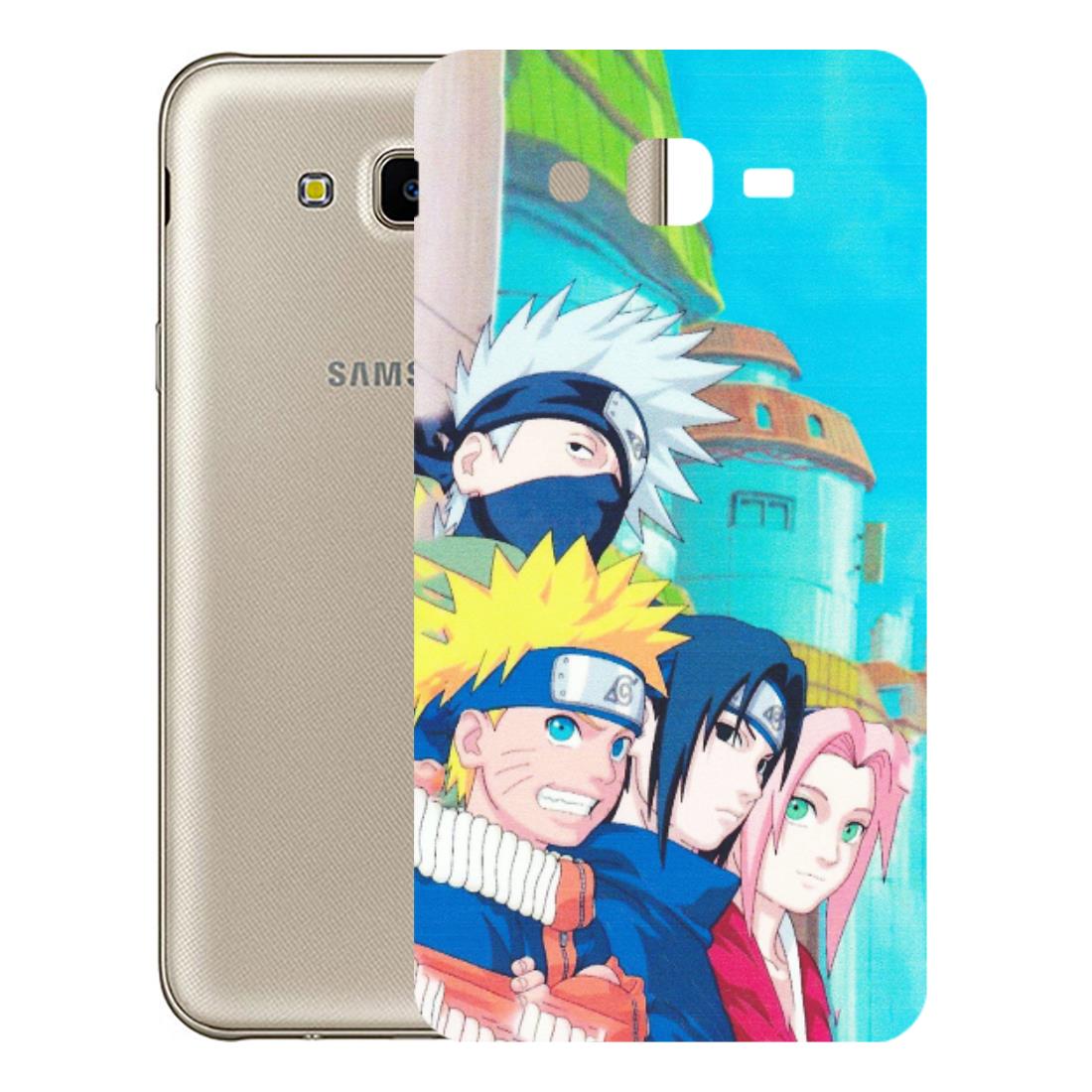 Samsung M/F/Note/Flip and C Phone Skins (All Models) - Team Minato And Kakashi - Matte Finish (M-101) Samsung Galaxy J7 Next