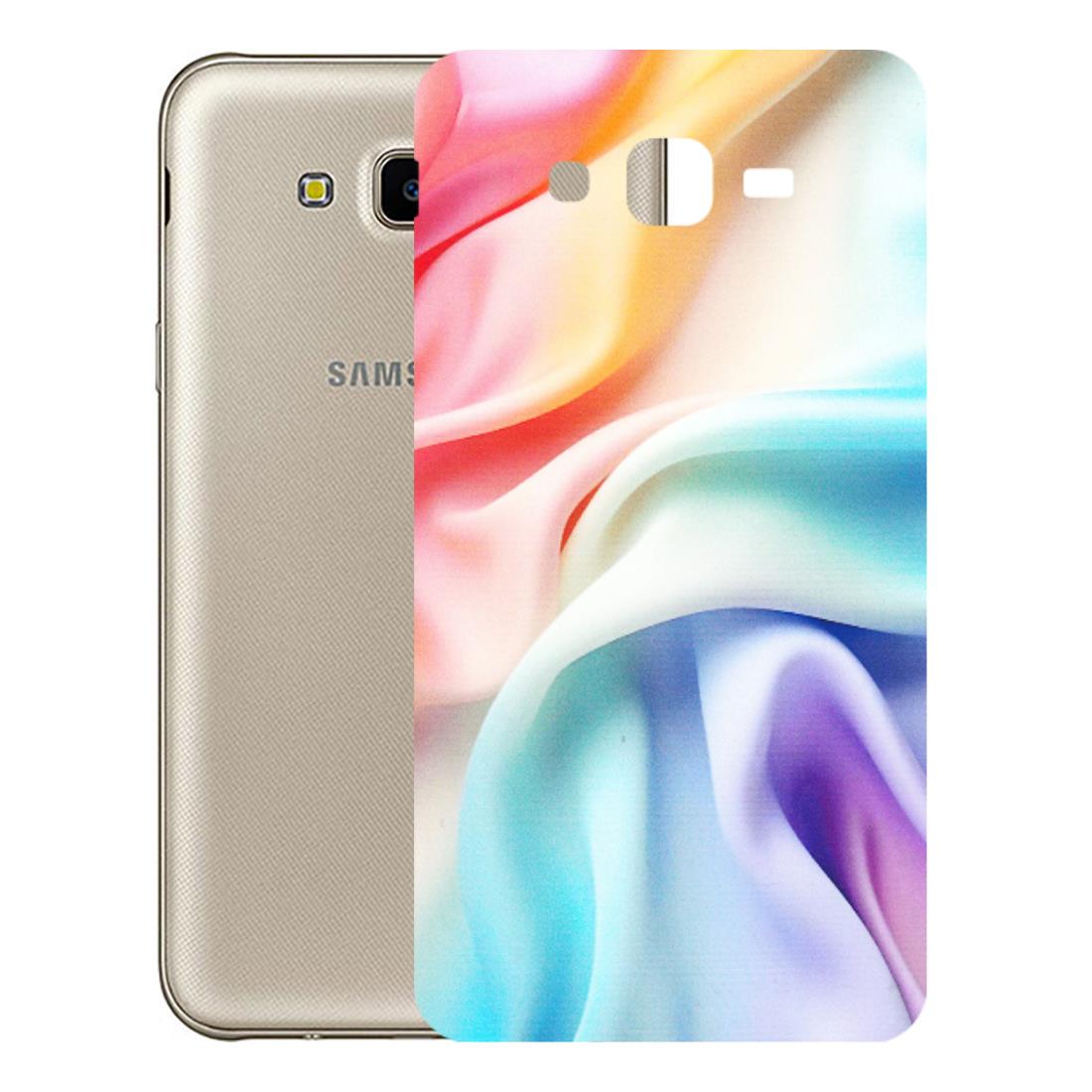 Samsung M/F/Note/Flip and C Phone Skins (All Models) - Colourful Silk Cloth - Matte Finish (M-165) Samsung Galaxy J7 Next