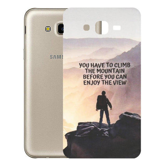 Samsung M/F/Note/Flip and C Phone Skins (All Models) - Motivational Hiking Mountain - Matte Finish (M-28) Samsung Galaxy J7 Next