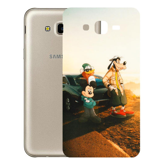 Samsung M/F/Note/Flip and C Phone Skins (All Models) - Hello Mr. Goofy - Transparent Finish (T-13) Samsung Galaxy J7 Next