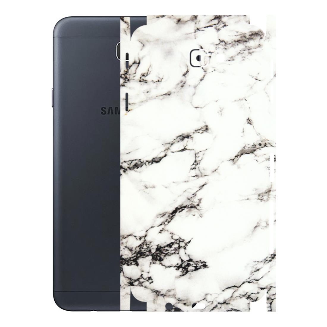 Samsung M/F/Note/Flip and C Phone Skins (All Models) - Black and White Marble Texture - 3D Embossed Finish (L-124) Samsung Galaxy J7 Prime